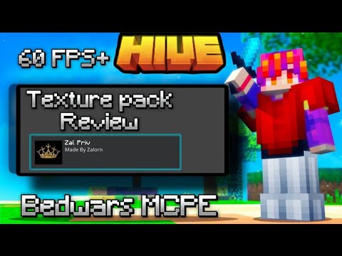 HIVE BEDWARS With New Texture pack ! - YouTube