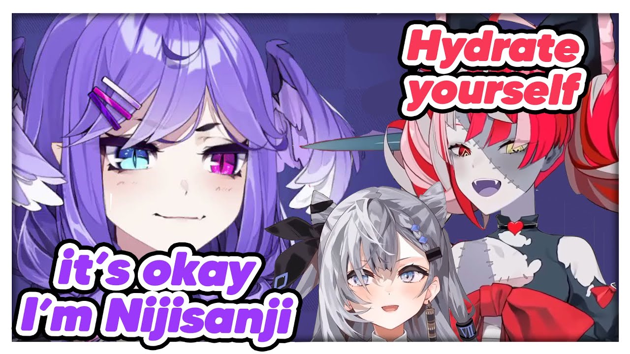 That time when Selen pull Nijisanji Card to Ollie and Zeta