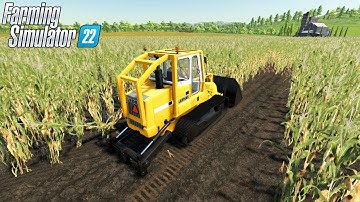 Farming Simulator 22 - CRAWLER LOADER LIEBHERR 622 Construction Of A New Road