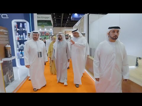 محمد بن راشد يزور معرض عالم القهوة دبي ويط لع على عدد من الأجنحة العالمية والمحلية المشاركة 