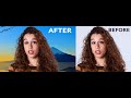 Hair musk in Photoshop 2020| Cut out Hair FAST & EASY Way |refine edge P...