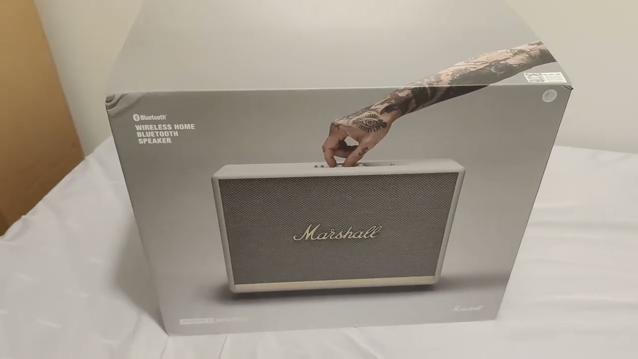 Marshall woburn II bluetooth altavoz premium unboxing test y opinion 
