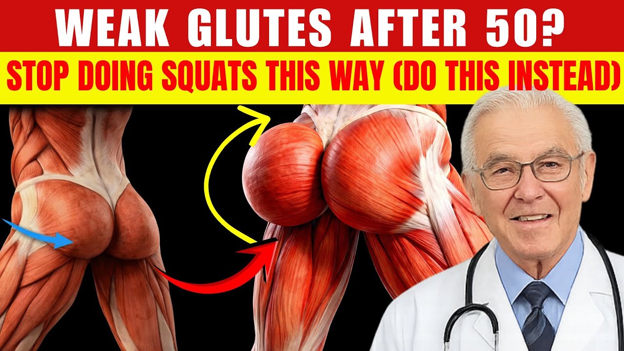 Exercises for seniors over 50 - 4 Glute Exercises Are Better Than Squats | Senior Health Tips