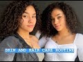 SKIN +  CURLY HAIR CARE ROUTINE ( TIPS + MORE)