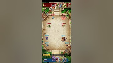 Epic Win .. Berserker takes down 3 Heroes in 2 Moves || Smashing Four