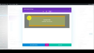 Divi Audio Module fully explained