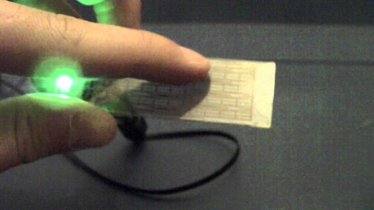 Clear Glass PCB AVR Touch Sensor - YouTube