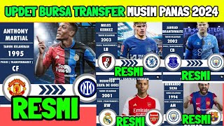 UPDET RESMI ‼️ BURSA TRANSFER MUSIM PANAS TERBARU 2024/2025 - INTER MILAN - CHELSEA - BARCELONA - MU