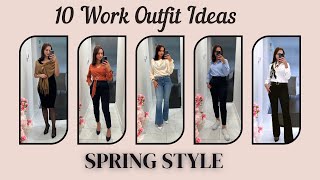 10 Inspiring Spring Work Outfit Ideas