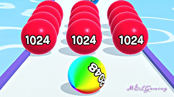 Max Levels BallRun2048 Infinity ♾️ 🔮💥: All Levels Gameplay Walkthrough Android ,iOS BIG UPDATE