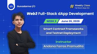 𝗪𝗲𝗯𝟯 𝗙𝘂𝗹𝗹-𝗦𝘁𝗮𝗰𝗸 𝗱𝗔𝗽𝗽 𝗗𝗲𝘃𝗲𝗹𝗼𝗽𝗺𝗲𝗻𝘁 | 𝗪𝗲𝗲𝗸𝗹𝘆 𝗖𝗹𝗮𝘀𝘀 – 𝗪𝗲𝗲𝗸 𝟮