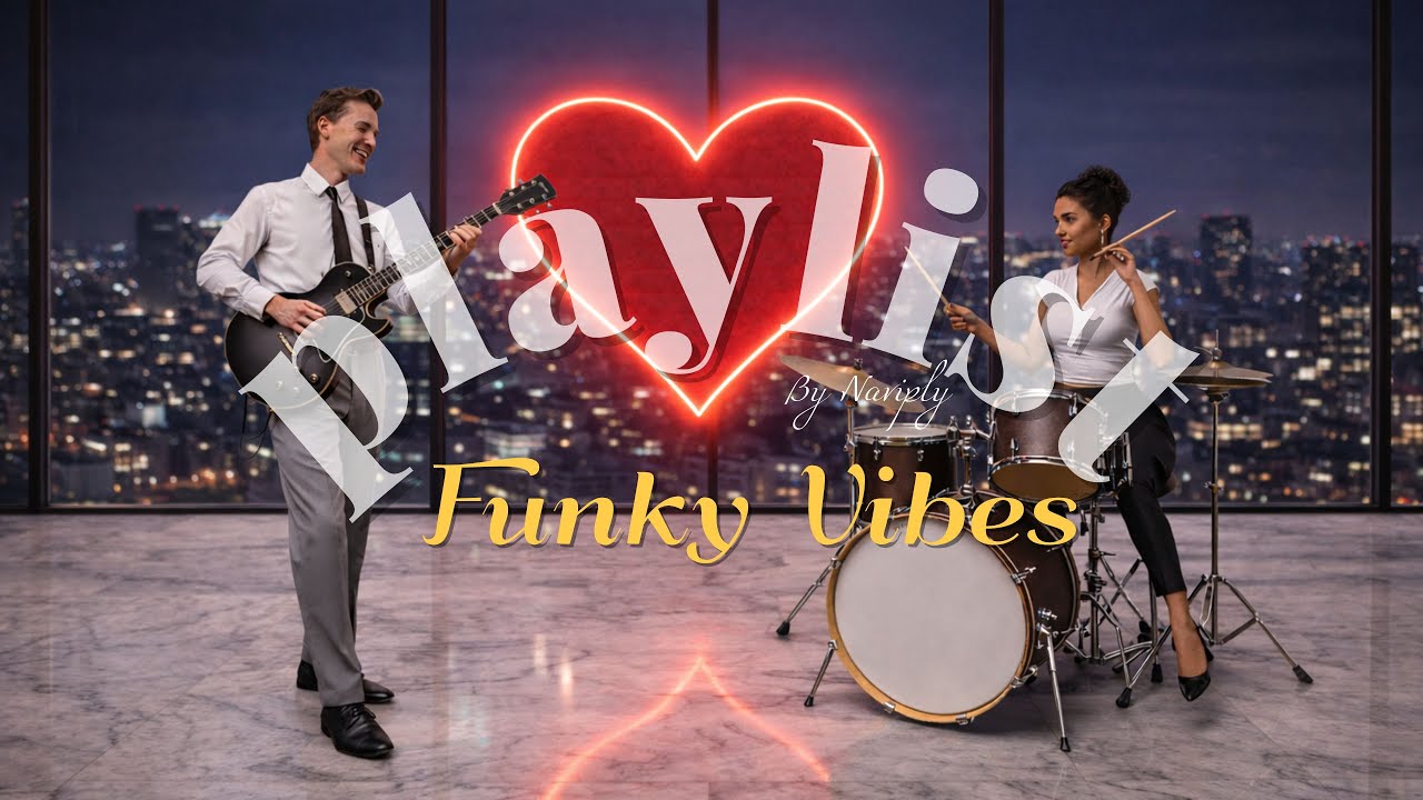 𝘱𝘭𝘢𝘺𝘭𝘪𝘴𝘵 ☕ 어깨가 먼저 반응하는 환상적인 베이스 & 펑키 팝 🎧｜들썩들썩 궁딩이 조심 FUNK | cozy chill pop