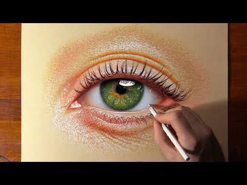 Realistic Eye Drawing 👁️