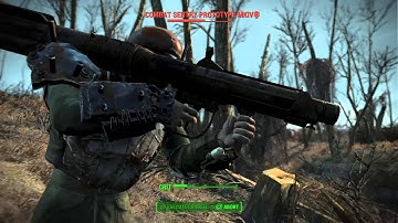 Fallout 4 | combat sentry mkii prototype | amazing battle