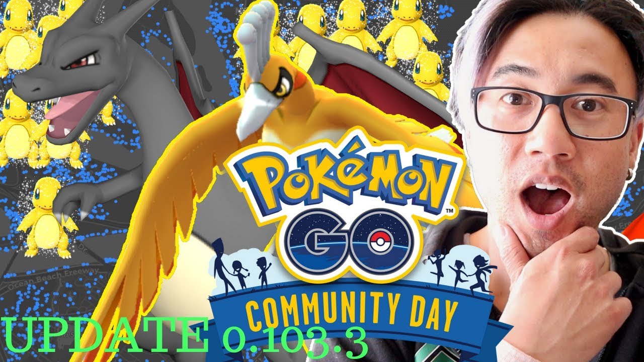 COMMUNITY DAY!  BEST PLACE TO GO! [UPDATE 103.3] SHINY HO-OH POKEMON GO! - YouTube