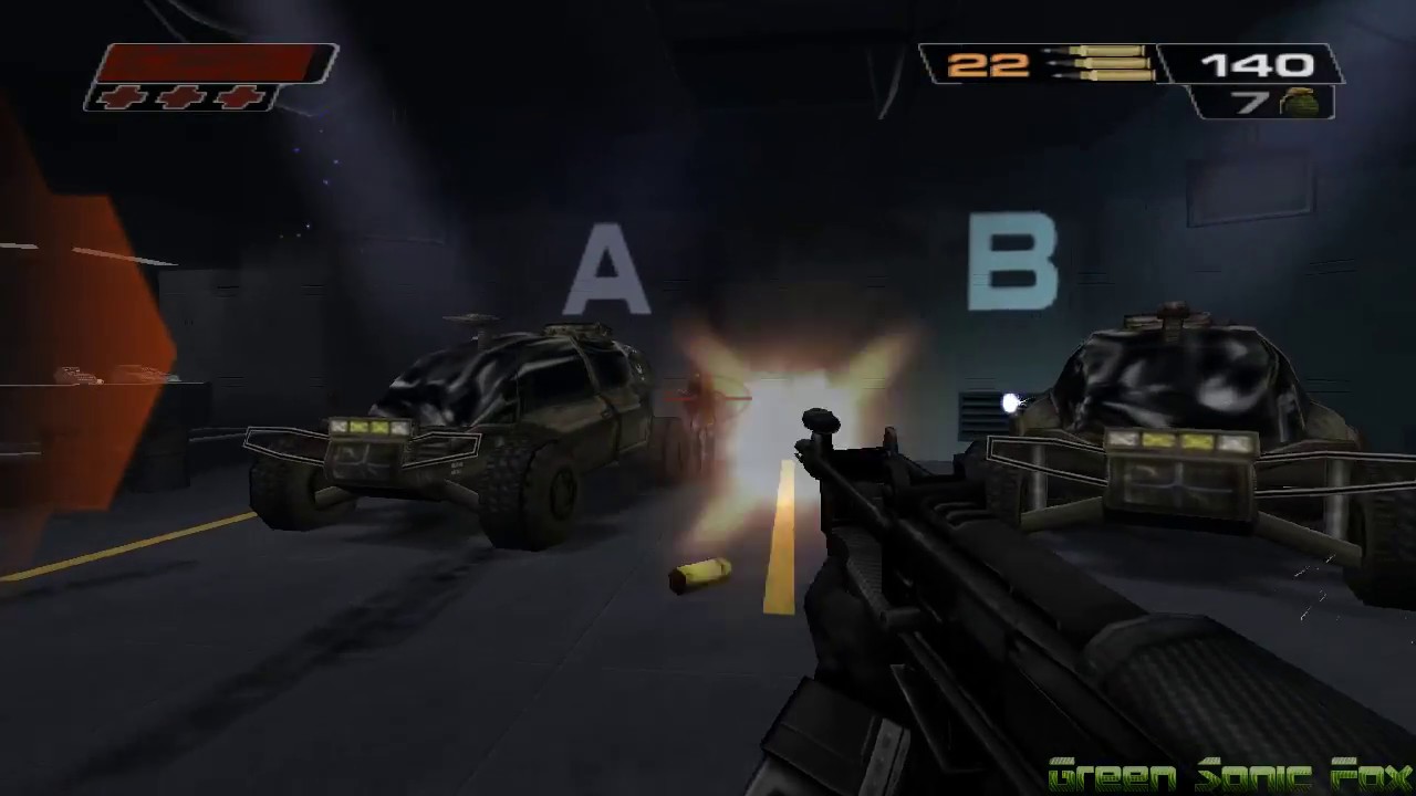 Red Faction II - FPS Game for PS2 running on PCSX2
