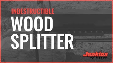 Wood Splitter Skid Steer Attachment | Jenkins Iron and Steel