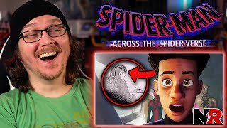 SPIDERMAN ACROSS THE SPIDERVERSE BREAKDOWN REACTION! Easter Eggs &amp; Details You Missed!