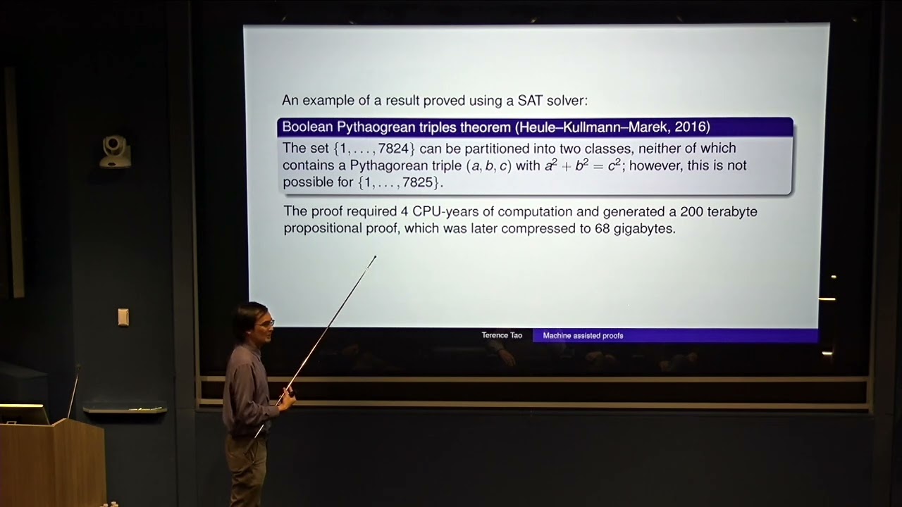 Terence Tao - Machine-Assisted Proofs (February 19, 2025)