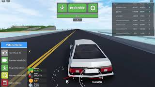 Me drifting in a toyota AE86 - Roblox: Car crushers 2 screenshot 4