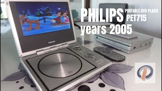 Philips - Pet715 Portable Dvd Plaier Years 2005