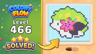 Colony Flow! - Level 466 Walkthrough 🧩 | Solution & Gameplay (ABI GAMES) 🐜