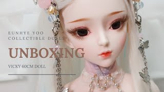 (unboxing&review) Vicky 60cm bjd Dream Fairy