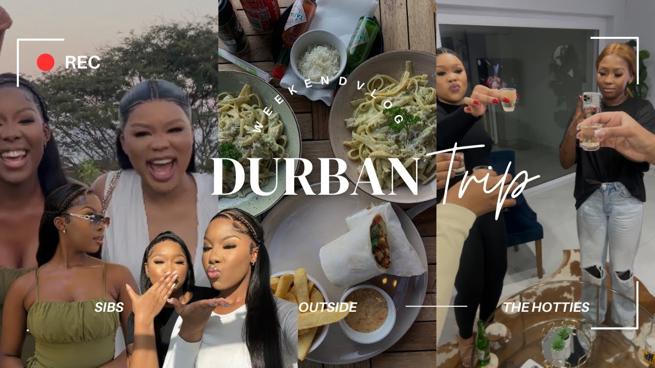 JHB hotties in Durban🌊🌴|| DurbanTrip vlog : girlies out + partying
