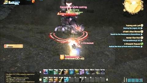 Final Fantasy XIV: ARR - Diremite Web/Sinew farming location