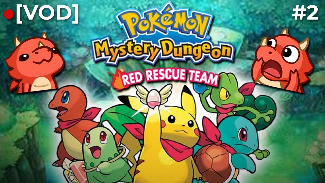 Pokemon Mystery Dungeon Red Rescue Team Playthrough (Part 2)