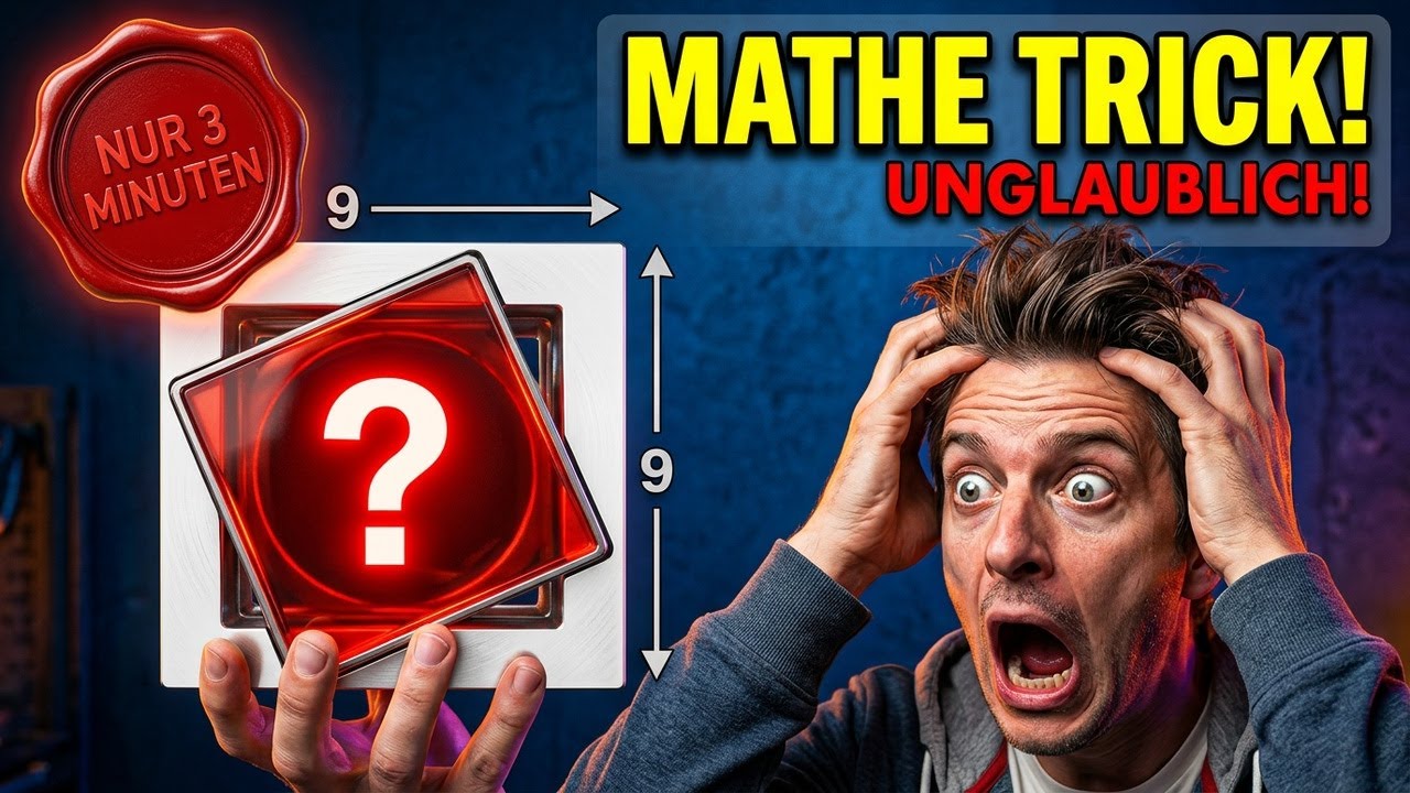Wie kann DAS sein? 😳 Mathe Rätsel wie bei MathemaTrick! - YouTube