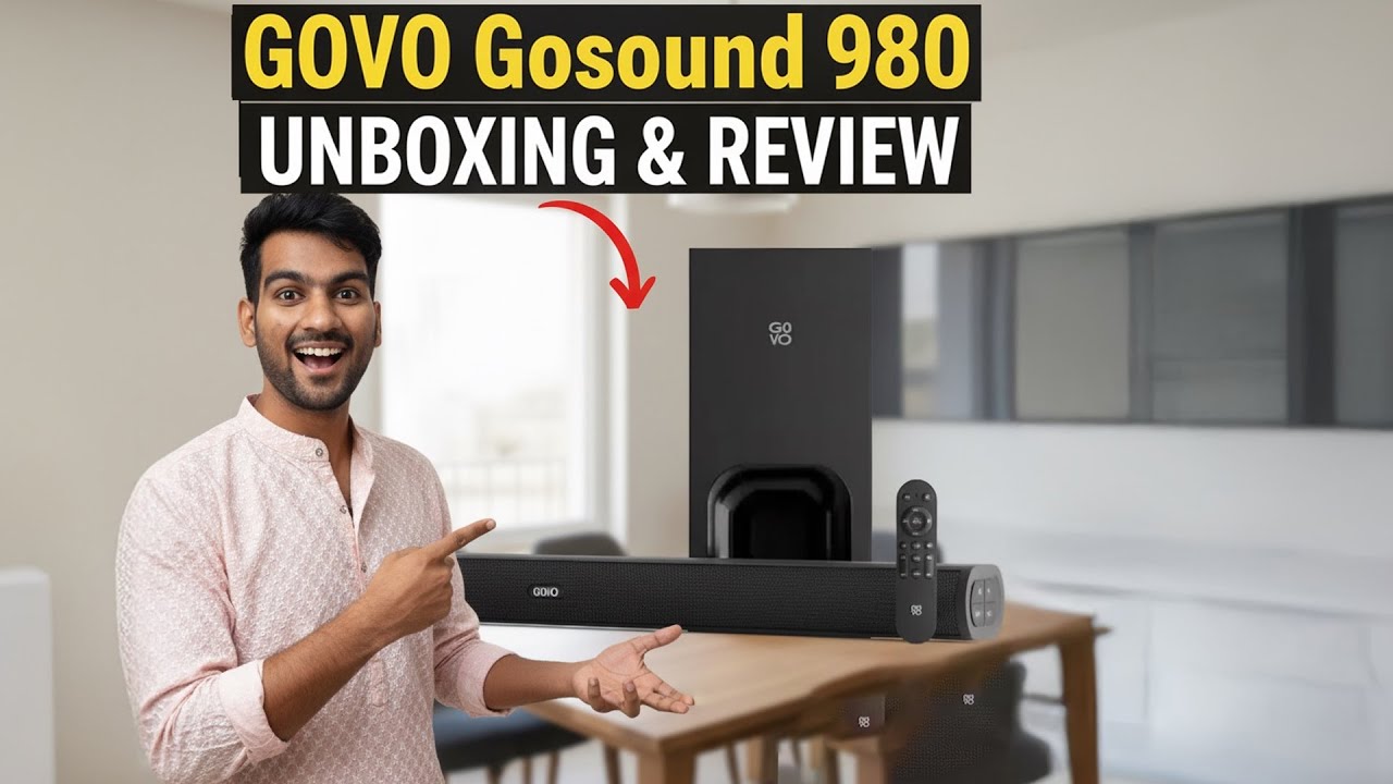 GOVO GOSURROUND 980/965 525W 5.1 Ch Dolby soundbar