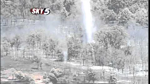 Check this out! Smokenado in central Oklahoma