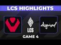 SEN vs DSG Highlights Game 4 | LCS 2026 Quarterfinals | Sentinels vs Disguised by Onivia