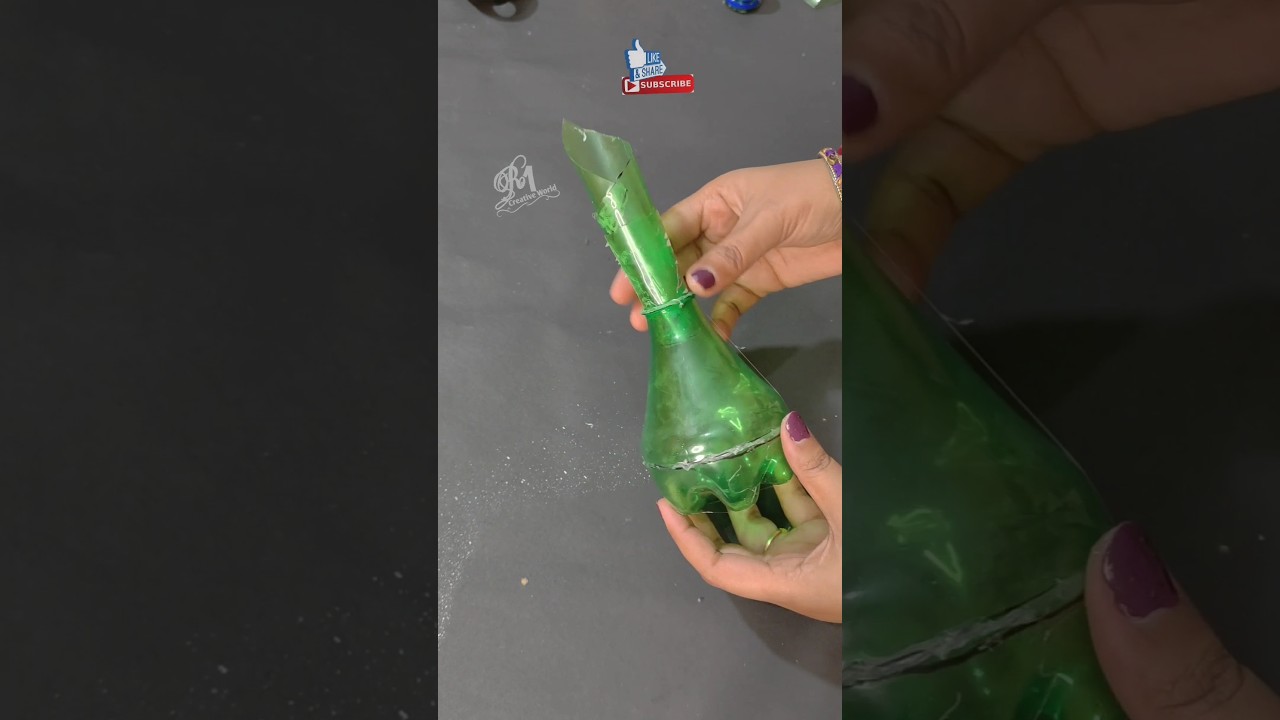 Plastic bottle craft 