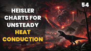 54. Heisler Charts for Unsteady Heat Conduction | Chemical Engineering | The Engineer Owl #heat