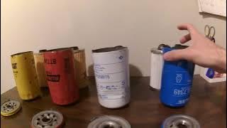 5.9 & 6.7 Cummins Best Aftermarket Oil filter #oilfilter #diesel #donaldson #baldwin #cat #cummins