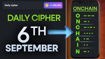 6 Sept Hamster Kombat Daily Cipher Code (Decoded)