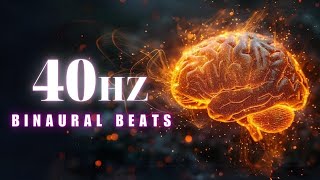 Maximize Brain Power with 40Hz Binaural Beats: Enhance Concentration, Productivity, and Memory