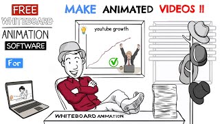 How to Make Whiteboard Animation Video On PC || Make Handwriting Animation Video Using Laptop 💻 screenshot 5