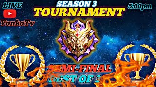 SEMI-FINAL MATCHES ?Live streaming YonkoTv season 3 Tournament