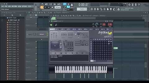 How to make easy Hardstyle synth with Sytrus