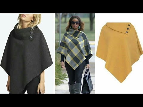 ملابس الشتاء بمتر واحد من القماش تعملى بنشو المثلث سهل جدا