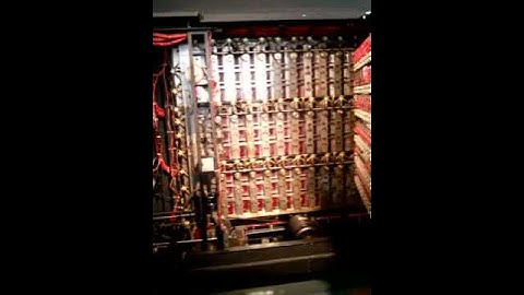 Replica of Alan Turing