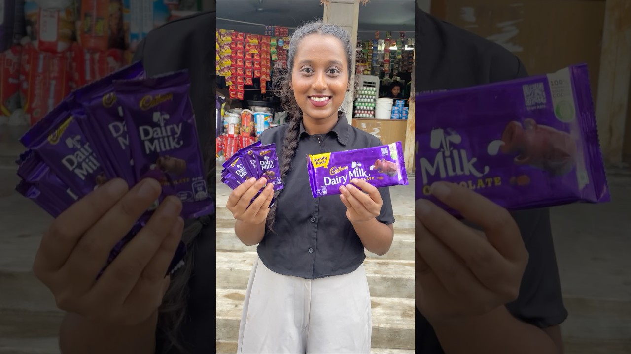 ₹10 vs ₹100 dairy milk chocolate