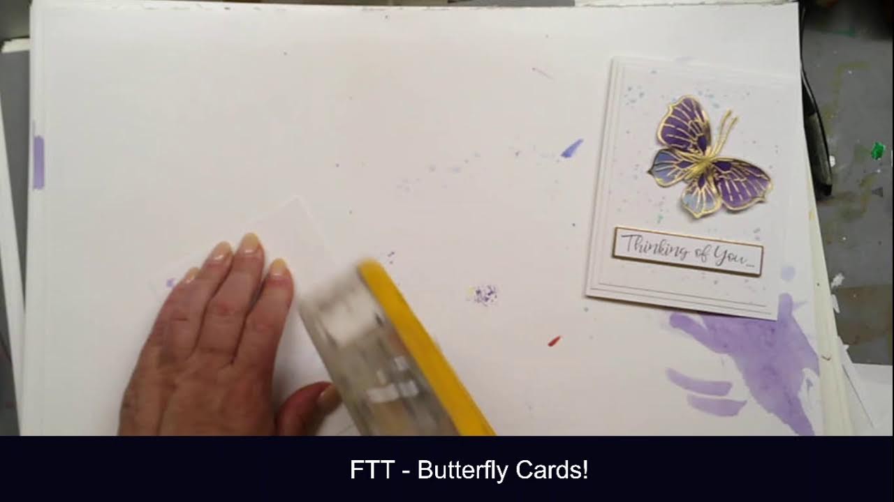 FTT - Butterfly Cards - YouTube
