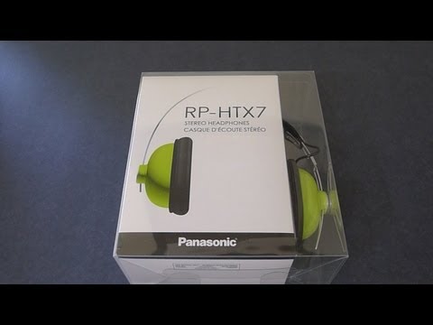 Retro Style Panasonic RP-HTX7 in Retro Green Unboxing