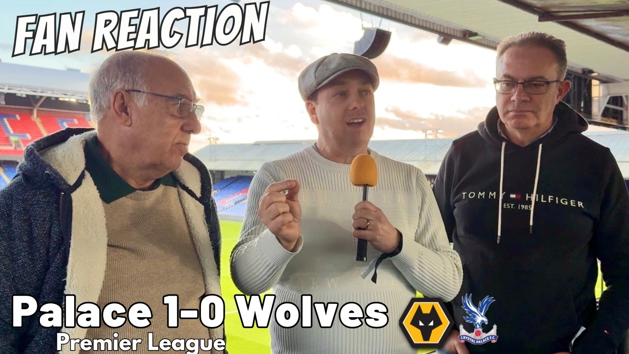 SELF DESTRUCT 😣 Crystal Palace 1-0 Wolves Instant Fan Reaction | Premier League