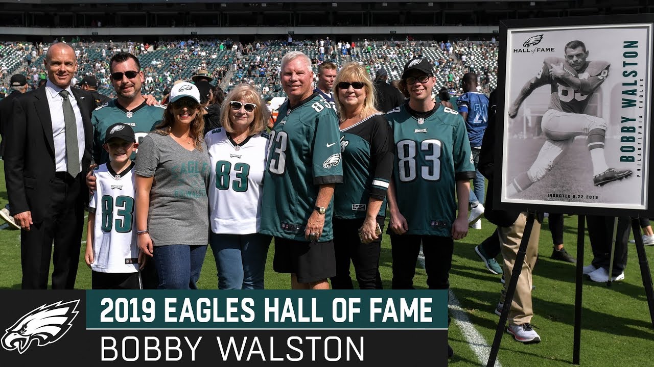 Bobby Walston Eagles Hall of Fame Induction Ceremony Philadelphia