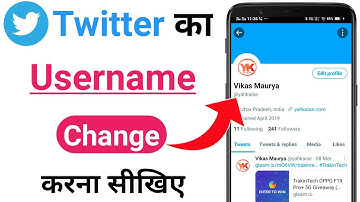 Twitter Username Kaise Change Kare | How To Change Twitter Username | Twitter Username Kaise Badle